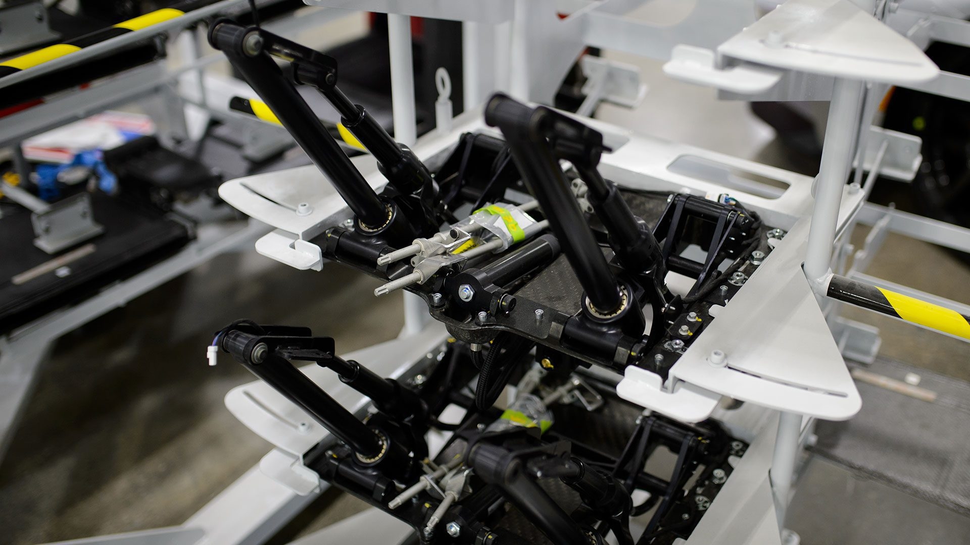Ford GT Active Rear Wing Mechanism